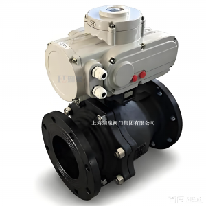 電動球閥DN50，PN10，手柄式；304不銹鋼